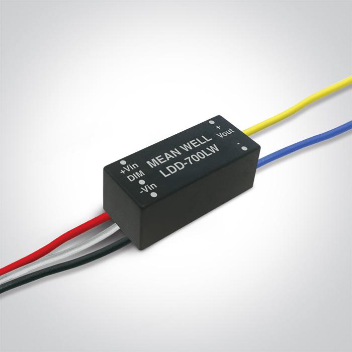 LED Driver 9-36V 700mARectangular Plastic One Light SKU:89028AM - Toplightco