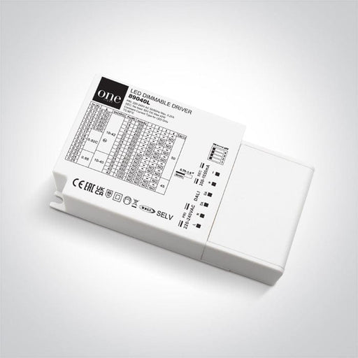 DALI & Push to DIM LED driver.

Adjustable output using DIP switches.

 One Light SKU:89040L