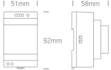 Led Driver 24v 0-60w Din Rail 3module Size 100-240v SKU: 89060VR - Toplightco
