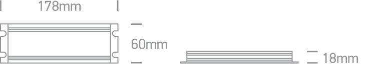 LED Driver 100W 24V DC Rectangular Outdoor Metal One Light SKU:89100VP - Toplightco