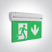 White 1,8W LED Wall and ceiling Exit sign, IP20.

Supplied with non-dimmable LED driver.

 

 One Light SKU:89410/W