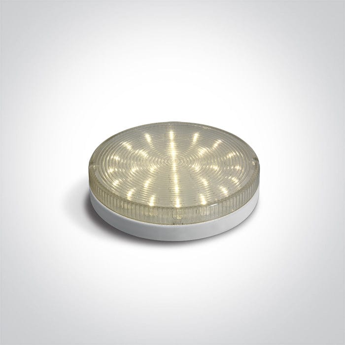 LED Bulb Circular Warm White LED One Light SKU:9F01/W - Toplightco