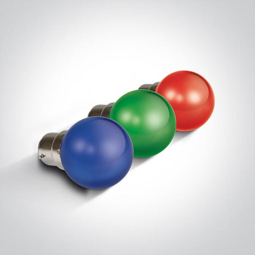 LED Lamp Bulb Circular Green LED One Light SKU:9G01/GR/B - Toplightco