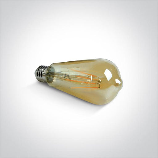 LED Lamp Bulb Circular Amber LED 520lm One Light SKU:9G04RAD/A/E - Toplightco