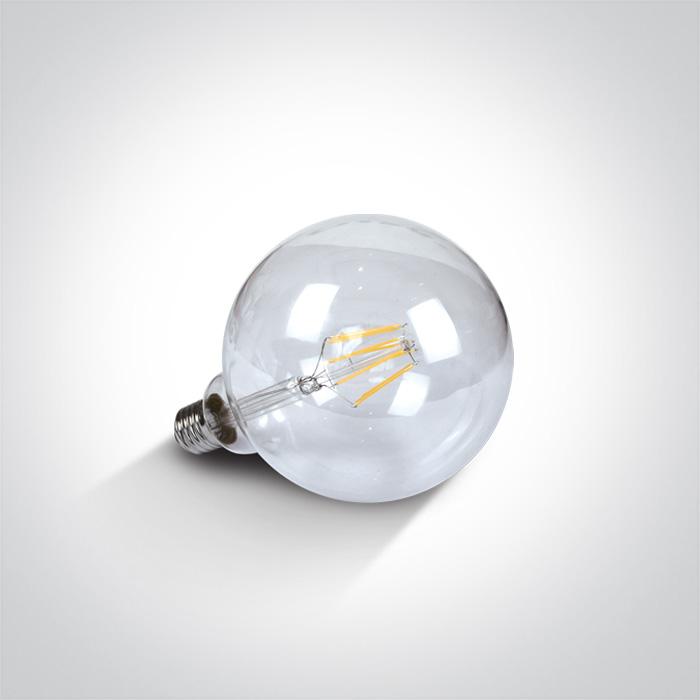 LED Lamp Bulb Circular Extra Warm White LED 600lm One Light SKU:9G06RD/EW/E - Toplightco