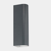 LEDS-C4 Outdoor Wall Light ip66 max up/down led 12w 2700k casambi urban grey 747lm AI24-12V9S1XBZ5 - Toplightco