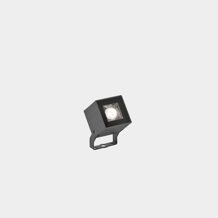 LEDS-C4 Outdoor spotlight ip66 cube pro 1 led led 5w 3000k urban grey 494lm AN11-P5W8M3BBZ5 - Toplightco