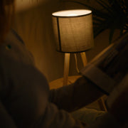 Table Lamp Ip20 Nuts E14 9w Grey SKU: DE-0020-GRI - Toplightco