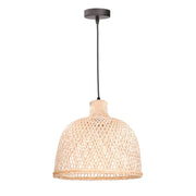 Pendant Light Ip20 Riba Ø350mm E27 15w Black SKU: DE-0024-NEG - Toplightco