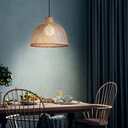 Pendant Light Ip20 Riba Ø350mm E27 15w Black SKU: DE-0024-NEG - Toplightco