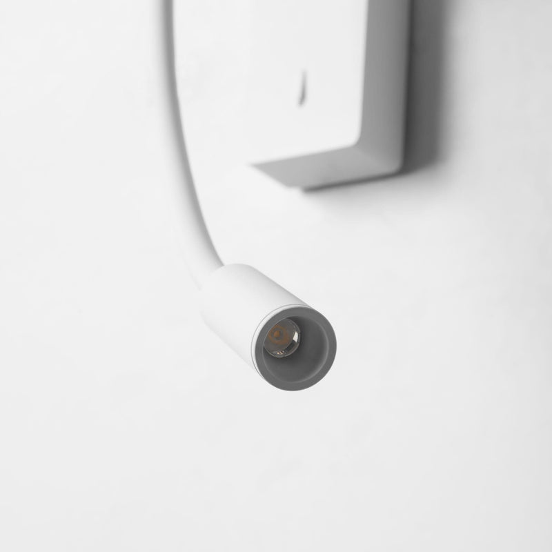 WALL FIXTURE IP20 JANET LED E27 18.4 LED WARM-WHITE 3000K ON-OFF WHITE 184 SKU: DE-0115-BLA - Toplightco