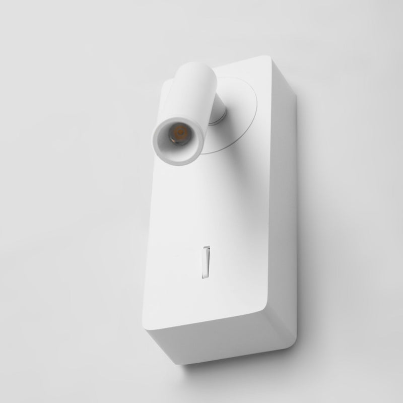 WALL FIXTURE IP20 COLO LED 3.4 LED WARM-WHITE 3000K ON-OFF WHITE 184 SKU: DE-0116-BLA - Toplightco