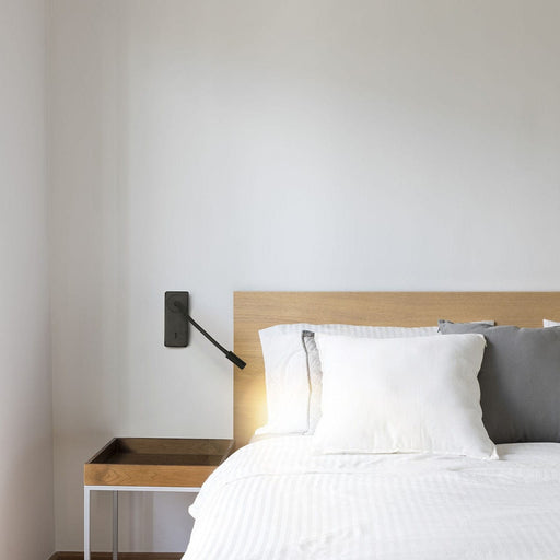 WALL FIXTURE IP20 MINE LED 3.4 LED WARM-WHITE 3000K ON-OFF WHITE 184 SKU: DE-0117-BLA - Toplightco