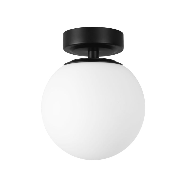 CEILING FIXTURE IP44 GIRO 2 E14 9W BLACK SKU: DE-0127-NEG - Toplightco