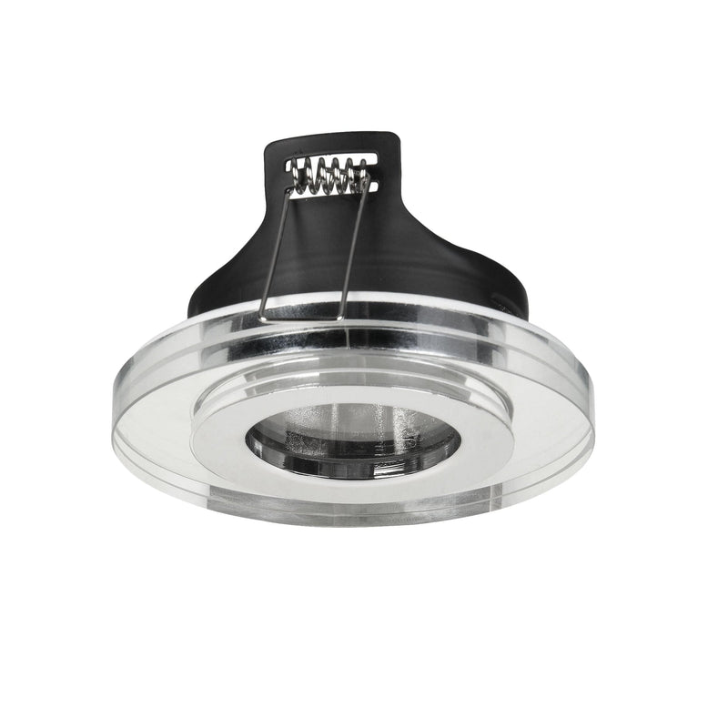 DOWNLIGHT IN IP20 / OUT IP65 RAME GU10 8 CHROME SKU: DE-0128-CRO - Toplightco
