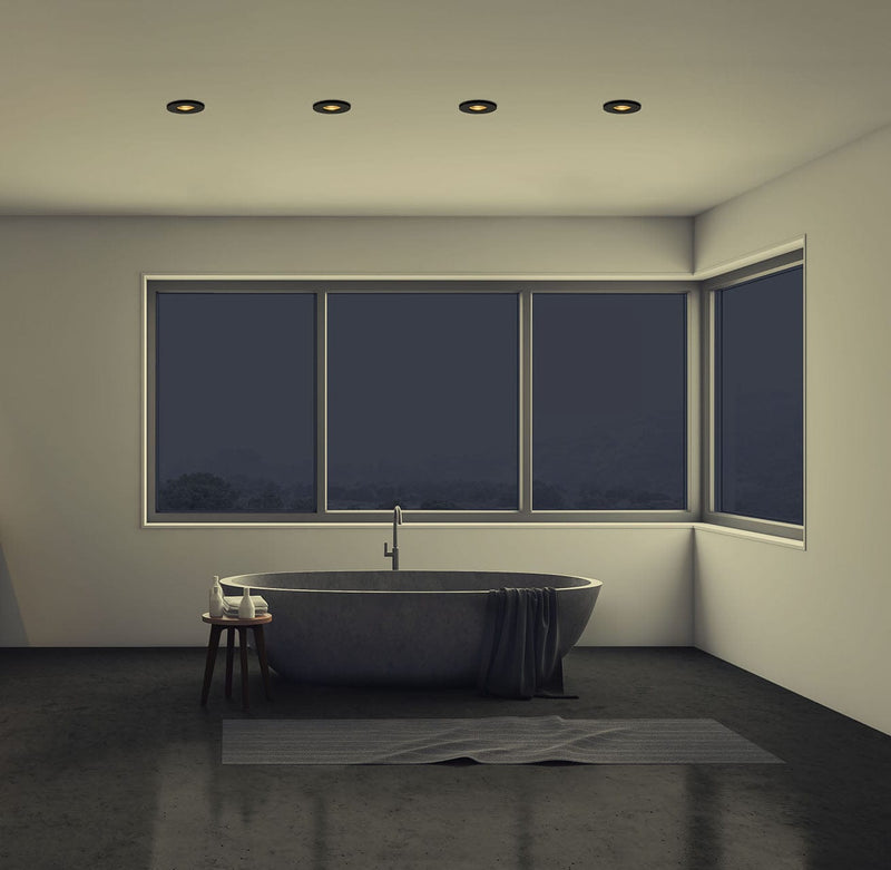 DOWNLIGHT IN IP20 / OUT IP65 FEU GU10 8 CHROME SKU: DE-0129-CRO - Toplightco