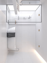 DOWNLIGHT IN IP20 / OUT IP65 TER GU10 8 WHITE SKU: DE-0130-BLA - Toplightco