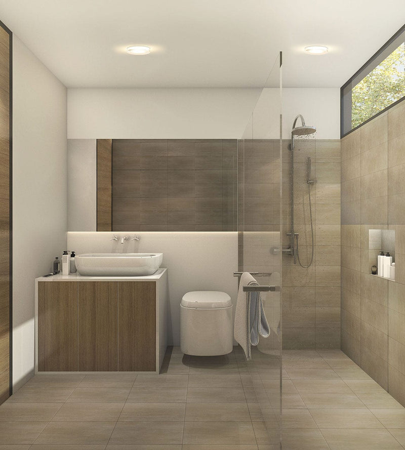 DOWNLIGHT IN IP20 / OUT IP65 LAB GU10 8 WHITE SKU: DE-0132-BLA - Toplightco