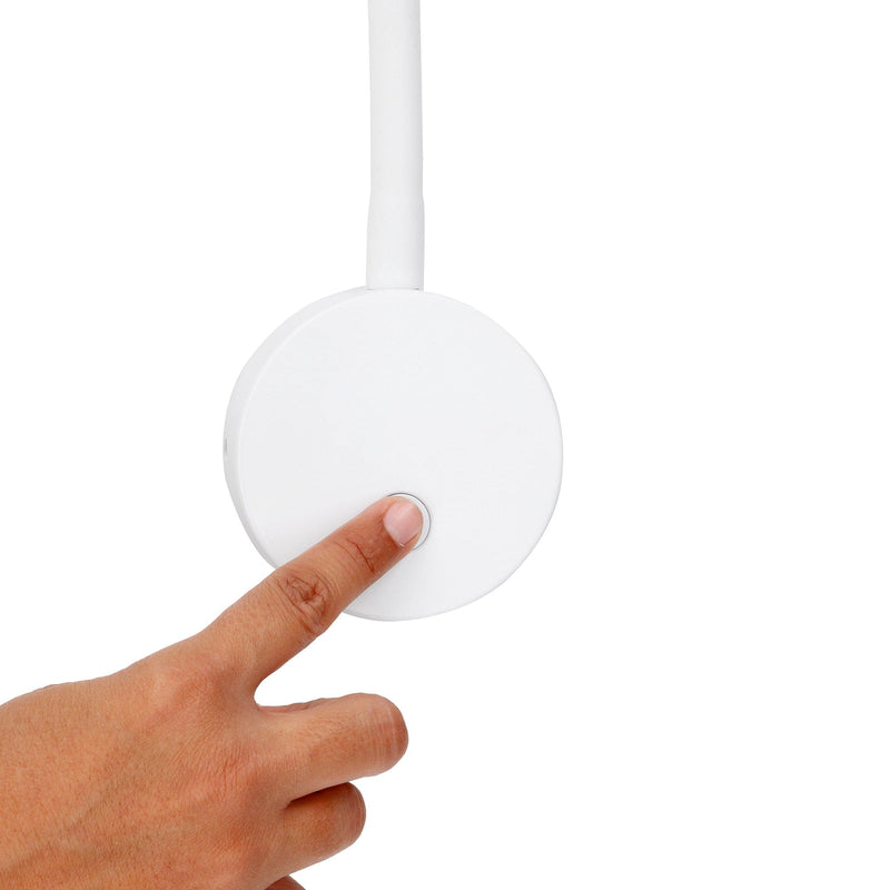 Reading Light Crobat Led 3.8w 3000k White 311lm SKU: DE-0268-BLA - Toplightco