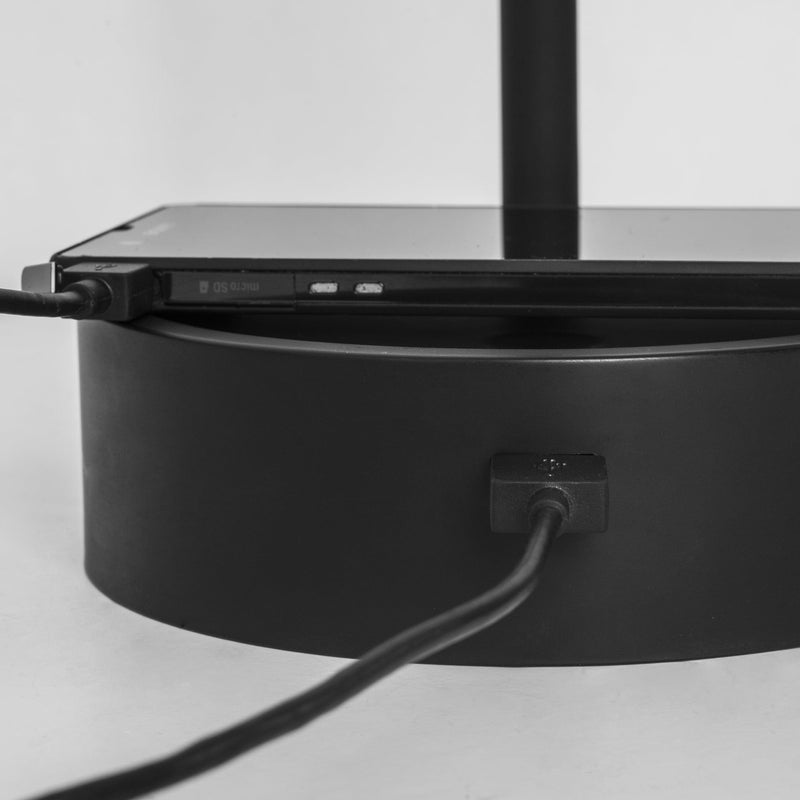 Table Lamp Ip20 Ding Led 4.8w 3000k Black 326lm SKU: DE-0271-NEG - Toplightco