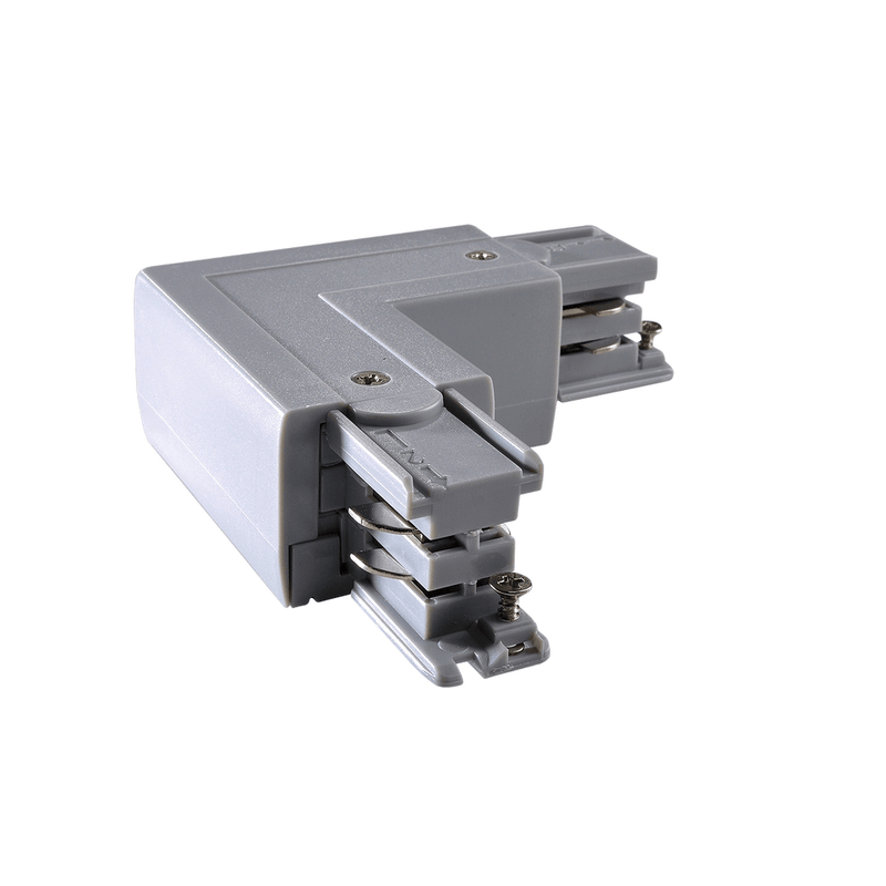 Powergear L Connector Silver-Grey for left or right turns 3-Circuit PRO-M438-S - Toplightco
