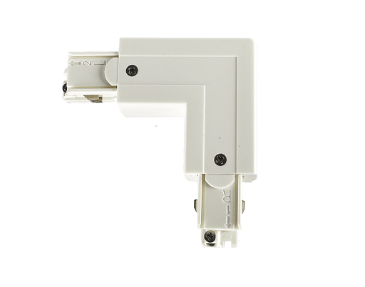 Powergear L Connector White for left or right turns 3-Circuit PRO-M438-W - Toplightco