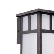 Wall Light Ip23 Osaka E27 15w Rusty Brown 800lm SKU: PX-0028-OXI - Toplightco
