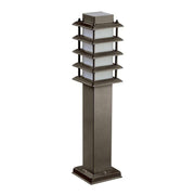 Bollard Light Post Outdoor Ip55 Siljan E27 15w Brown 1500lm SKU: PX-0029-MAR - Toplightco