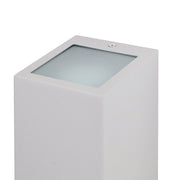 Wall Light Ip44 Cube Small Gu10 8w Grey 2670lm SKU: PX-0056-GRI - Toplightco