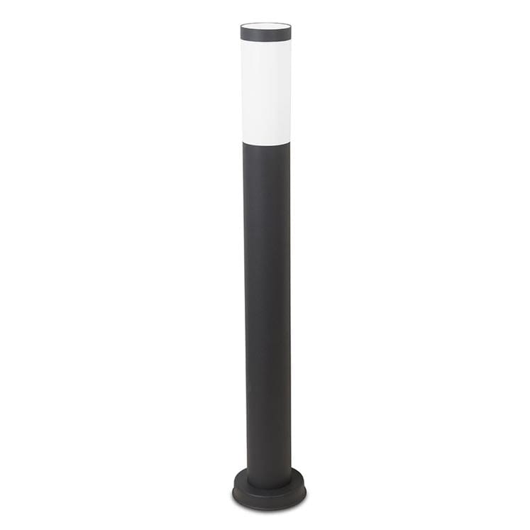 Bollard Light Post Outdoor Ip55 Koral 800mm E27 15w Urban Grey 1485lm SKU: PX-0100-ANT - Toplightco