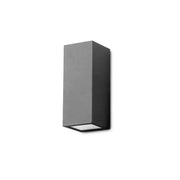 Wall Light Ip44 Cube Big E27 15w Black 2200lm SKU: PX-0127-NEG - Toplightco