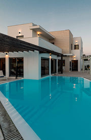 Wall Light Ip44 Kubo Double Emission Gu10 8w Black SKU: PX-0141-NEG - Toplightco