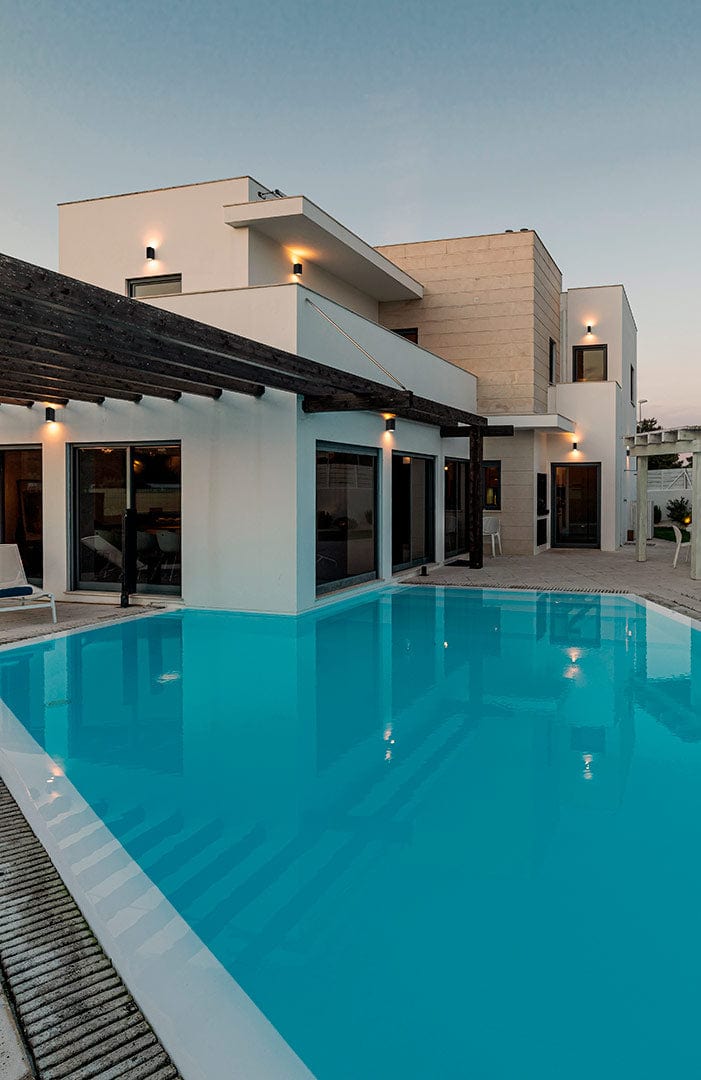 Wall Light Ip44 Kubo Double Emission Gu10 8w Black SKU: PX-0141-NEG - Toplightco