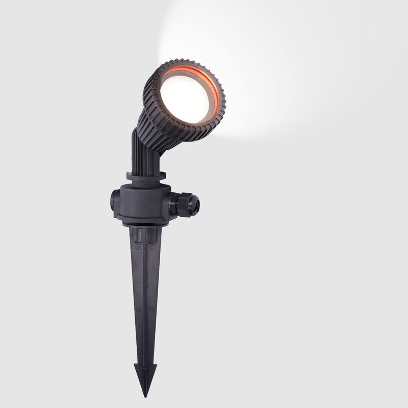 Spotlight Ip65 Tidian Gu10 8w Black SKU: PX-0214-NEG - Toplightco