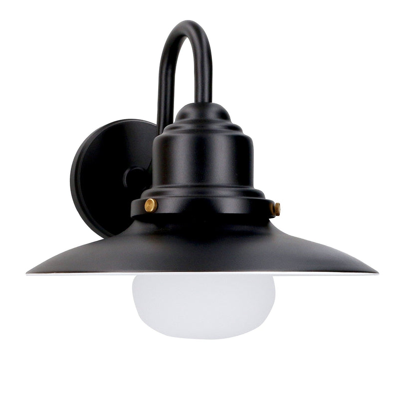 Wall Light Ip44 Avenue E27 15w Black 527lm SKU: PX-0252-NEG - Toplightco