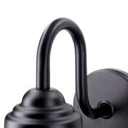 Wall Light Ip44 Avenue E27 15w Black 527lm SKU: PX-0252-NEG - Toplightco