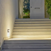 Recessed Wall Light Ip65 Nod Square Led 2.6w 3000k Black 128lm SKU: PX-0350-NEG - Toplightco