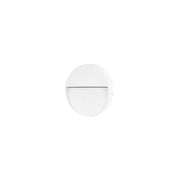 Recessed Wall Light Ip65 Nod Round Led 2.6w 3000k White 128lm SKU: PX-0351-BLA - Toplightco