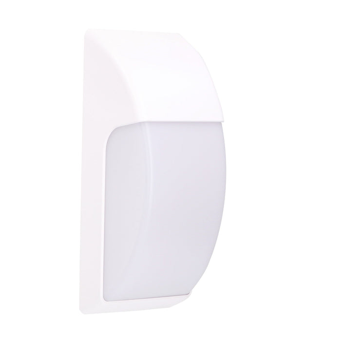 Wall Light Ip65 Area E27 15w White 1263lm SKU: PX-0352-BLA - Toplightco