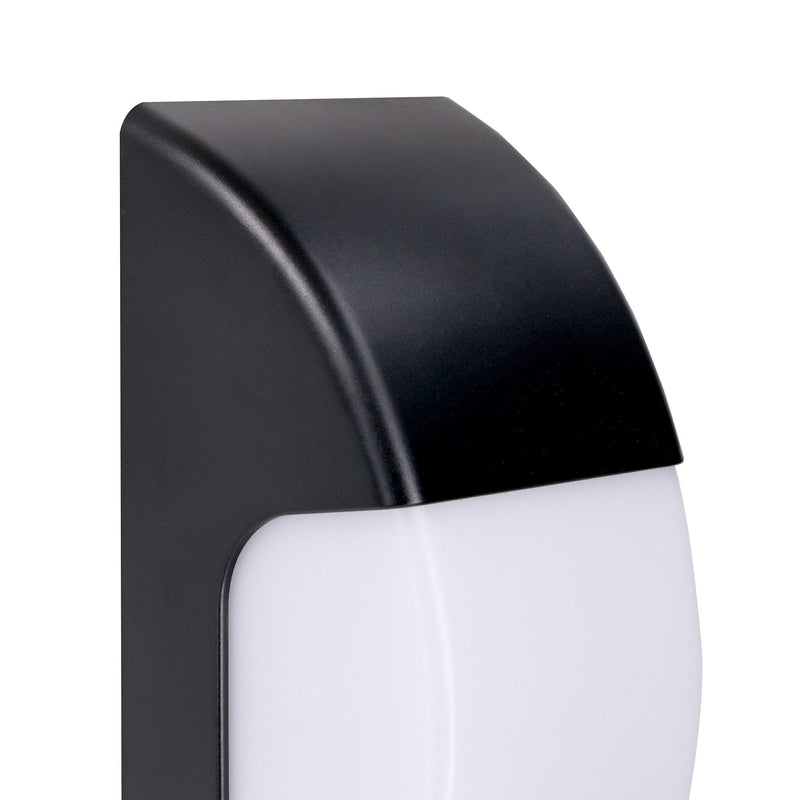 Wall Light Ip65 Area E27 15w Black 1263lm SKU: PX-0352-NEG - Toplightco