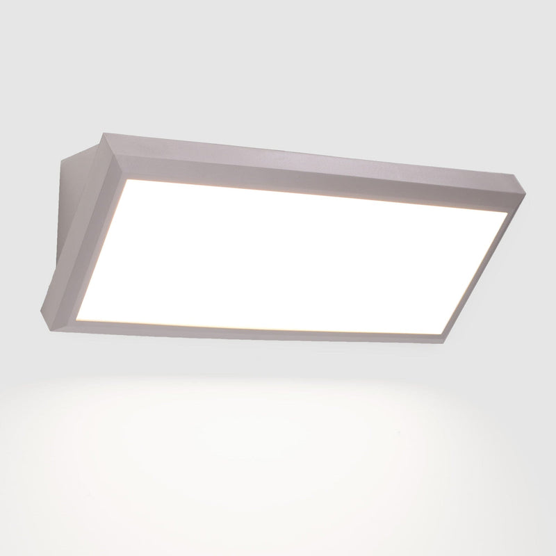 Wall Light Ip65 Samper Led 10.5w 3000k Grey 615lm SKU: PX-0353-GRI - Toplightco
