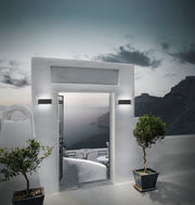 Wall Light Ip65 Ara Big E27 15w Urban Grey 206lm SKU: PX-0375-ANT - Toplightco