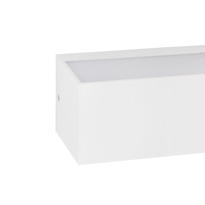 Wall Light Ip65 Ara Big E27 15w White 206lm SKU: PX-0375-BLA - Toplightco