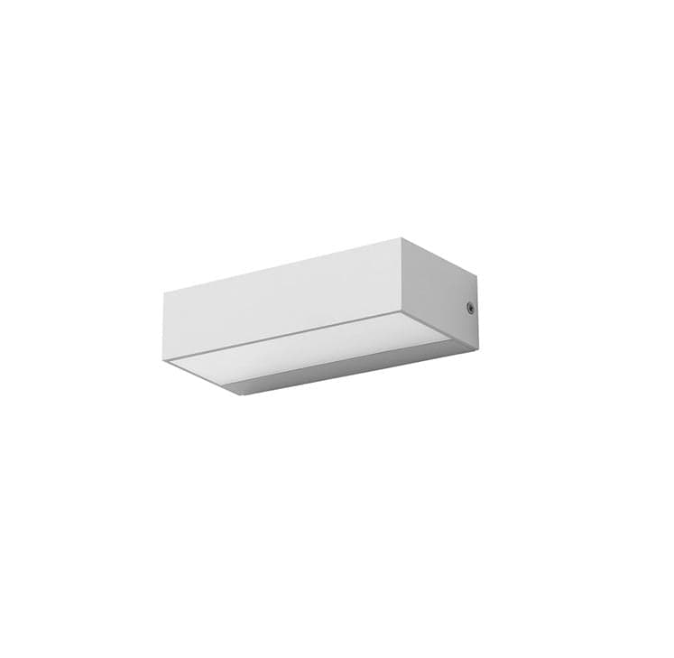 Wall Light Ip65 Ara Small Led 7.2w 3000k White 471lm SKU: PX-0376-BLA - Toplightco