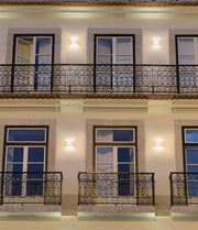 Wall Light Ip54 Slim Led 3.9w 3000k White 268lm SKU: PX-0433-BLA - Toplightco