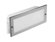 Recessed Wall Light Ip44 Tamesis E27 15w Stainless Steel SKU: PX-0465-INO - Toplightco