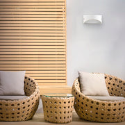 Wall Light Ip54 Kapa Led 8.7w 3000k White 444lm SKU: PX-0468-BLA - Toplightco