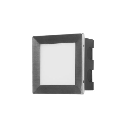WALL FIXTURE IP65 RECT LED 3.3 LED NEUTRAL-WHITE 4000K STAINLESS STEEL 345 SKU: PX-0541-ALU - Toplightco