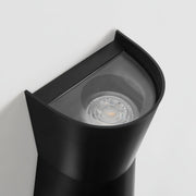 WALL FIXTURE IP65 PRISMA GU10 8 BLACK SKU: PX-0551-NEG - Toplightco