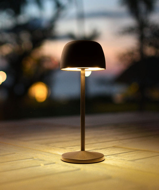 TABLE LAMP IP54 TRETA LED 2 SW 2700-4000K BLACK 250 SKU: PX-0564-NEG - Toplightco